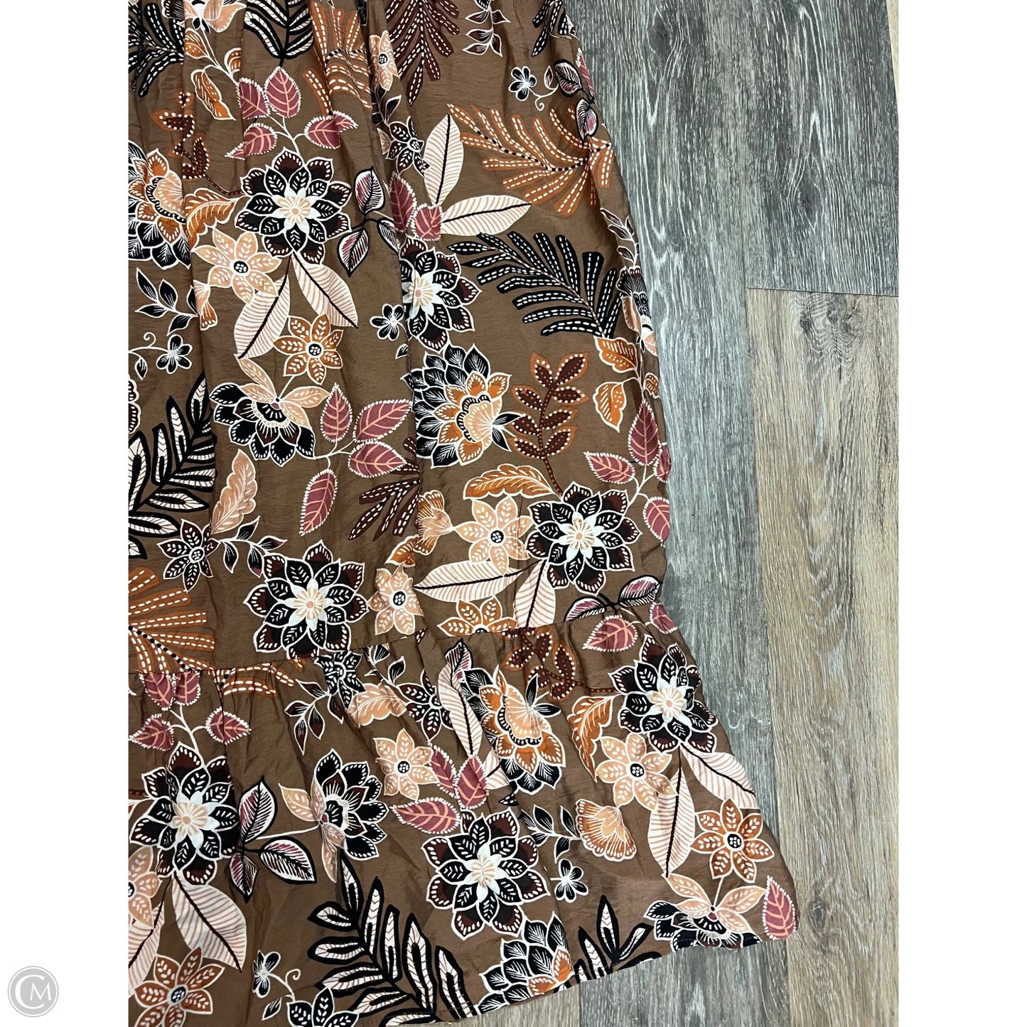 Dress Casual Maxi By Rachel Zoe In Floral Print, Size: Xl