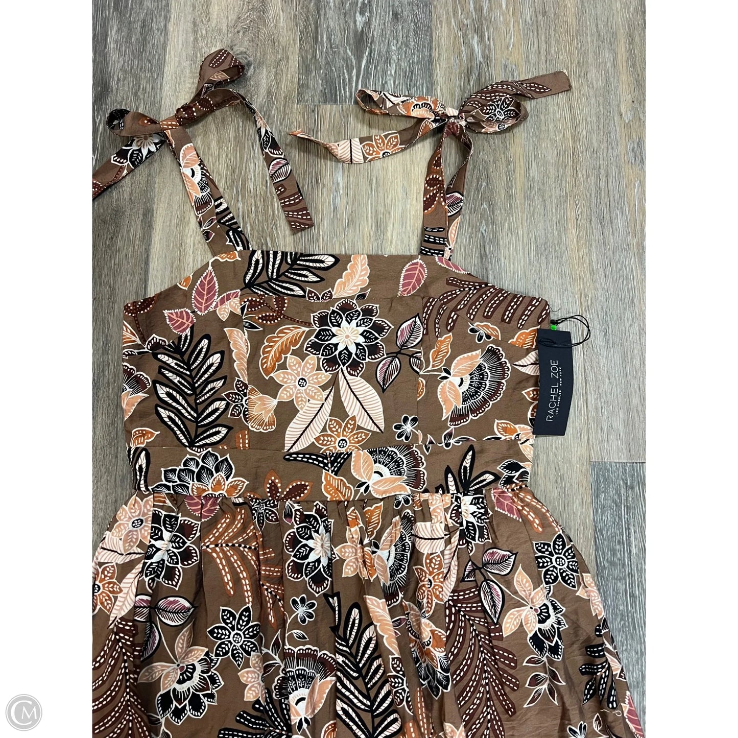 Dress Casual Maxi By Rachel Zoe In Floral Print, Size: Xl
