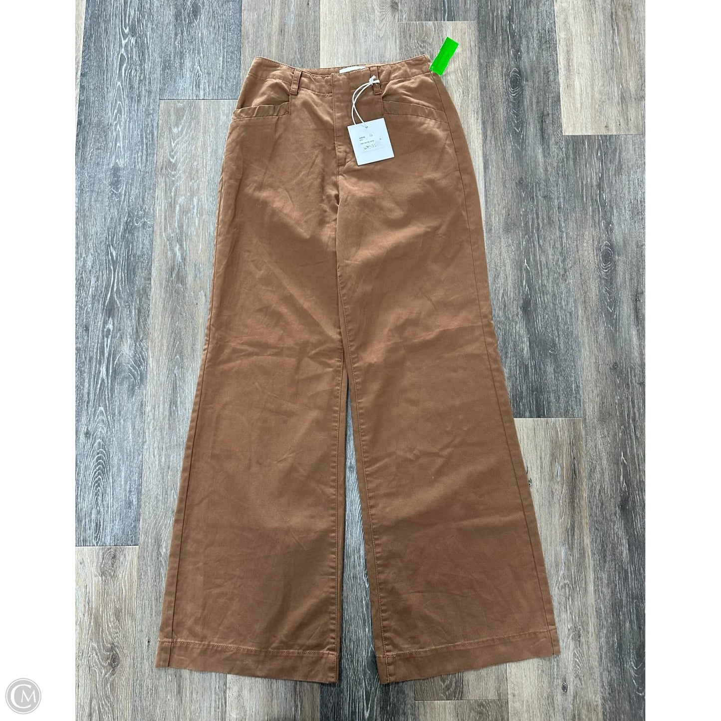 Pants Wide Leg By Pistola In Tan, Size: S