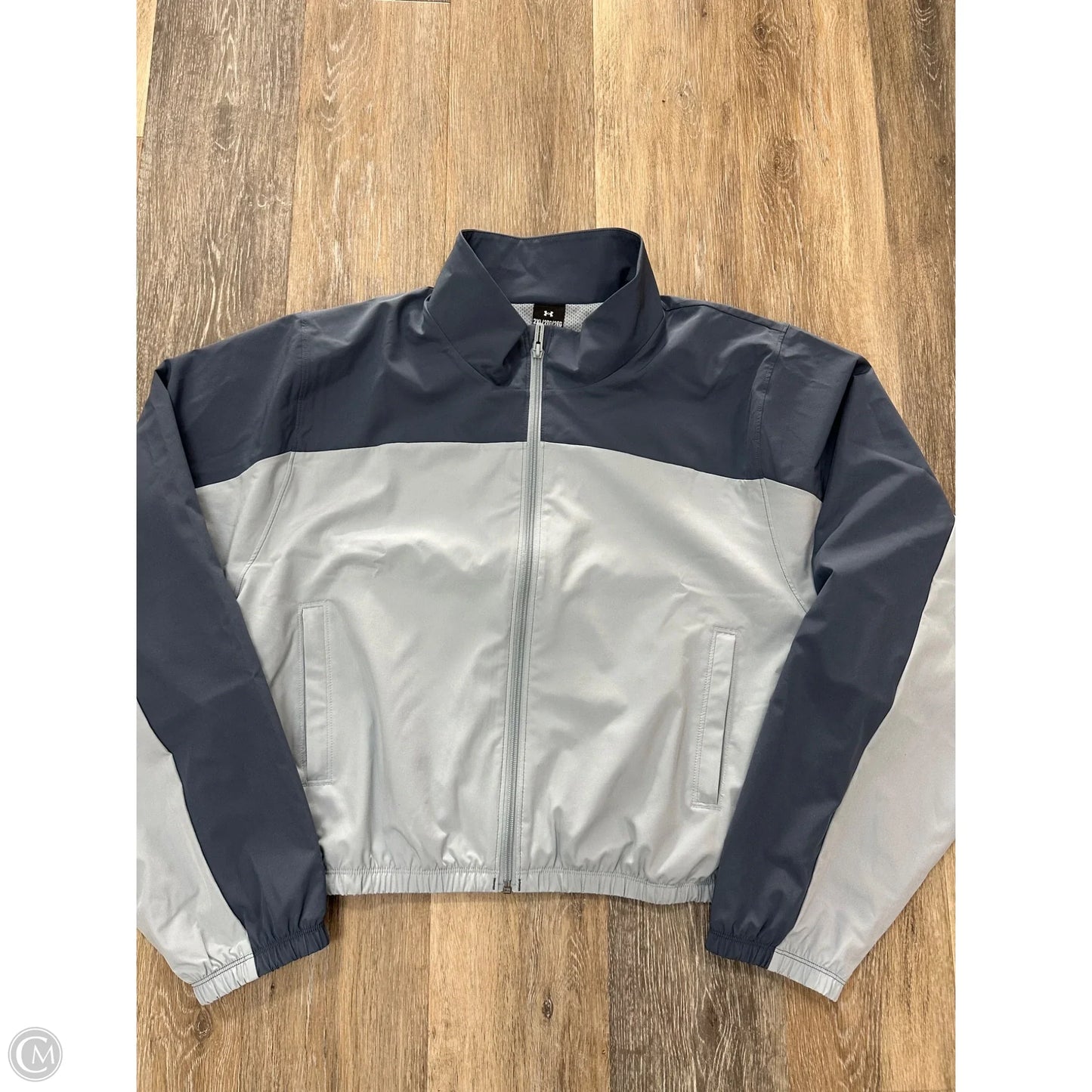 Jacket Windbreaker By Under Armour In Blue, Size: 2x
