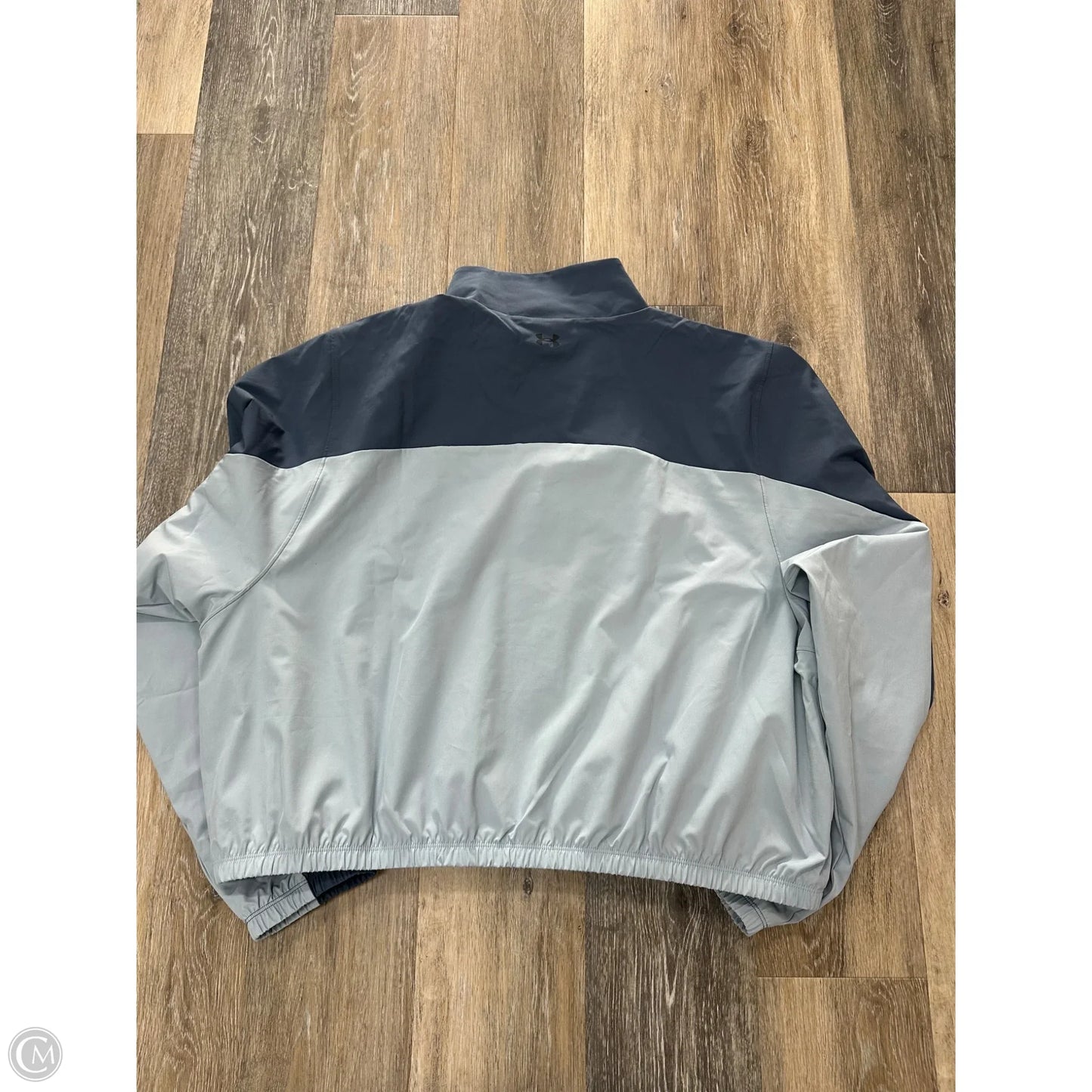 Jacket Windbreaker By Under Armour In Blue, Size: 2x