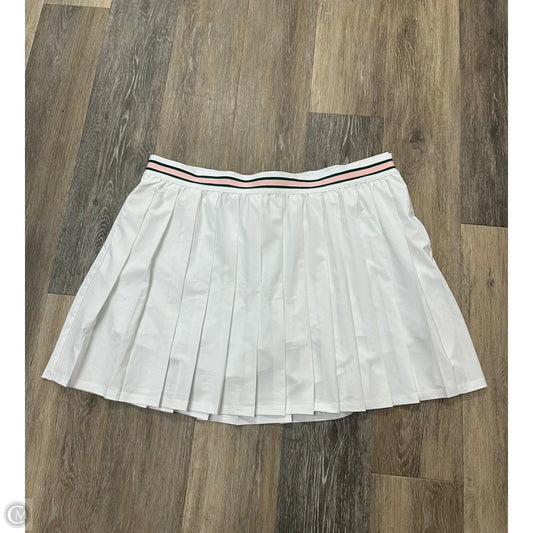Athletic Skort By Walter Hagen In White, Size: Xxl