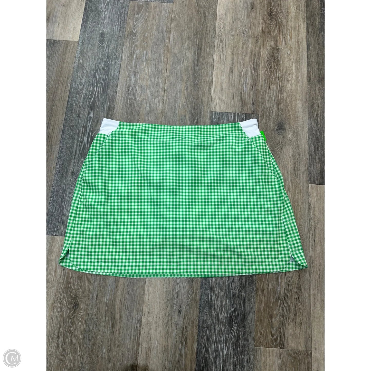 Athletic Skort By Walter Hagen In Green, Size: Xxl