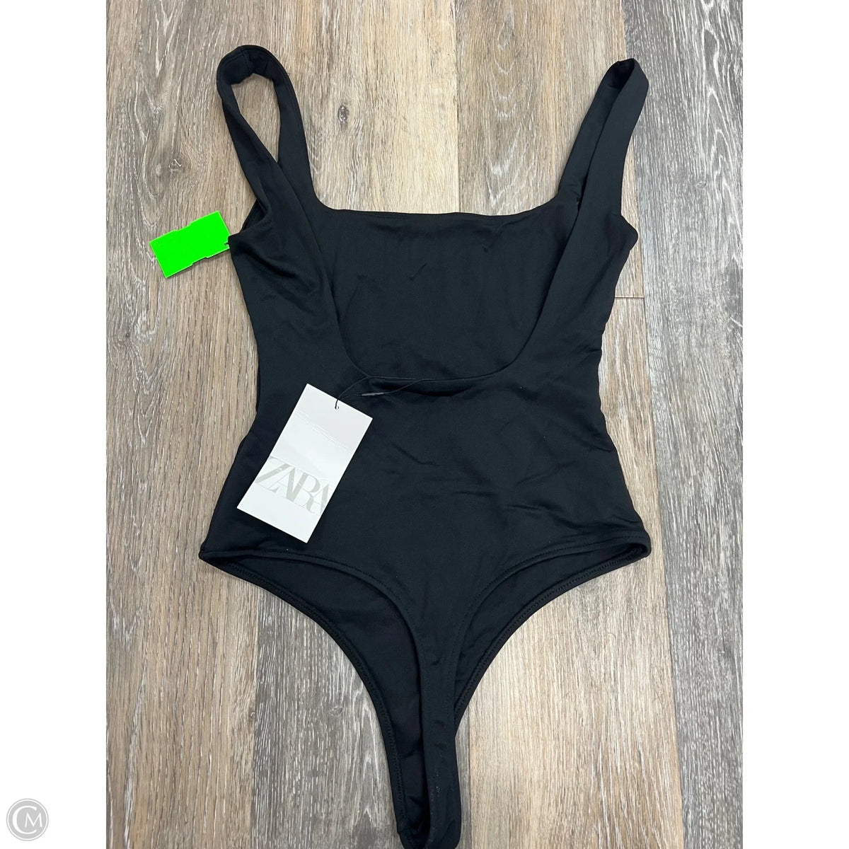 Bodysuit By Zara In Black, Size: M