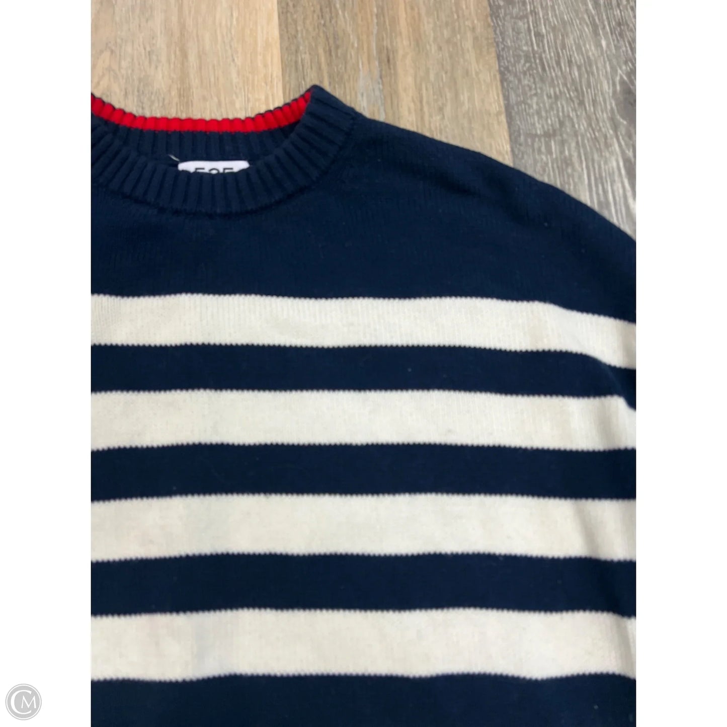 Sweater By 525 In Striped Pattern, Size: S