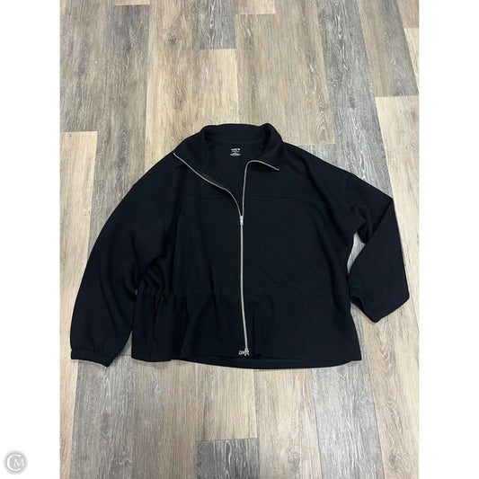 -Athletic Sweatshirt Collar By Old Navy In Black, Size: 2x