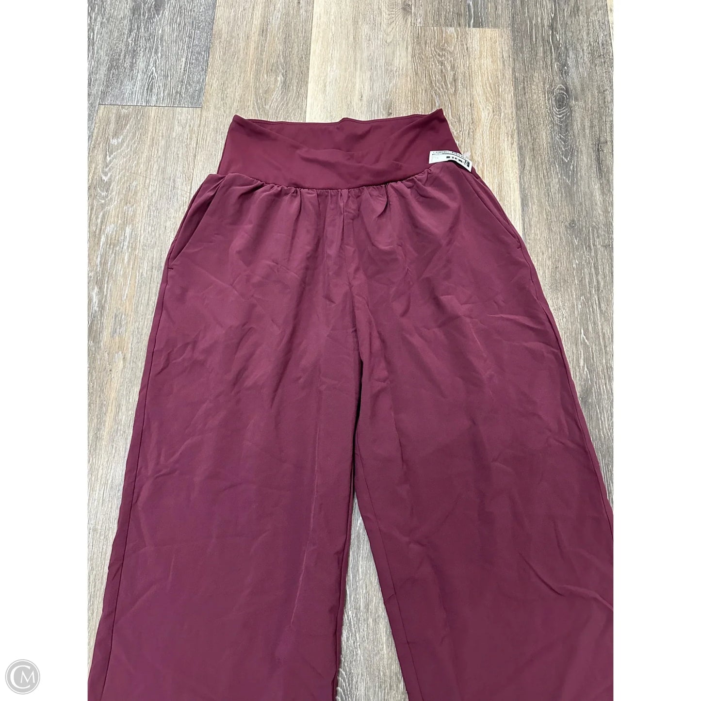 Athletic Pants By Halara In Maroon, Size: S