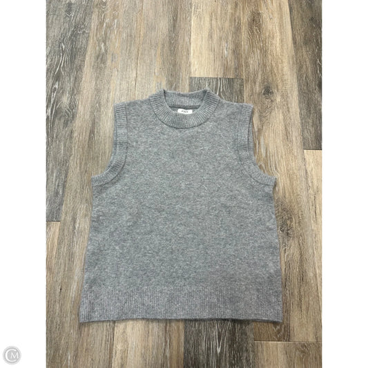 Vest Sweater By J. Crew In Grey, Size: S