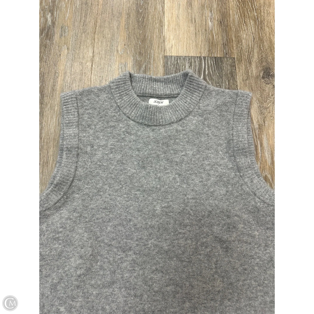 Vest Sweater By J. Crew In Grey, Size: S