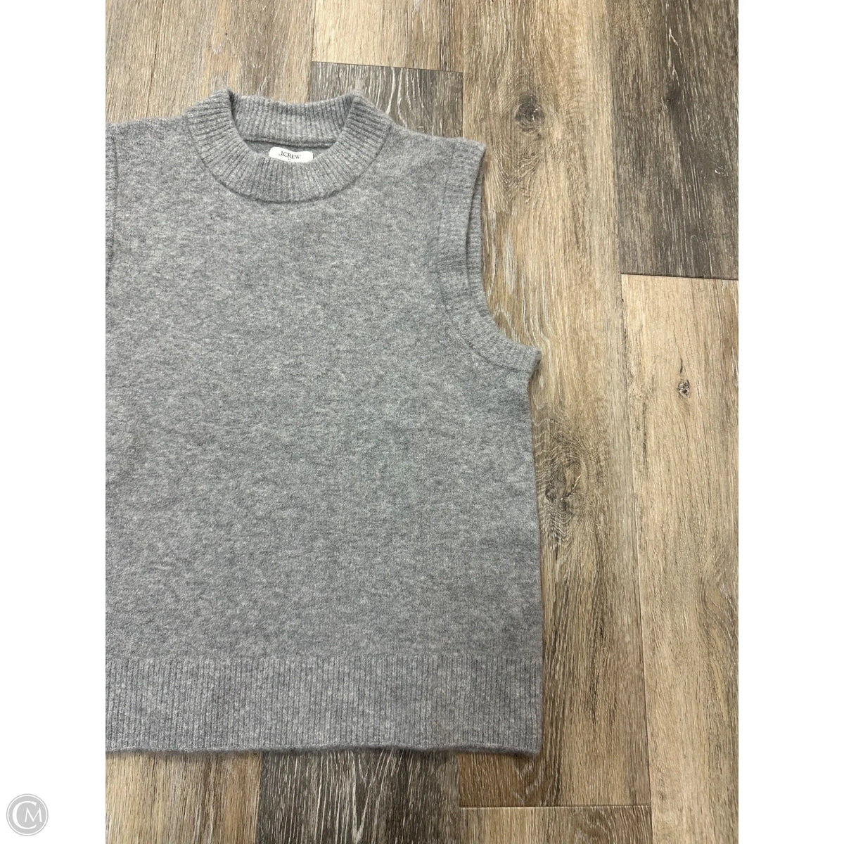 Vest Sweater By J. Crew In Grey, Size: S