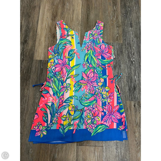 Dress Designer By Lilly Pulitzer In Floral Print, Size: 6