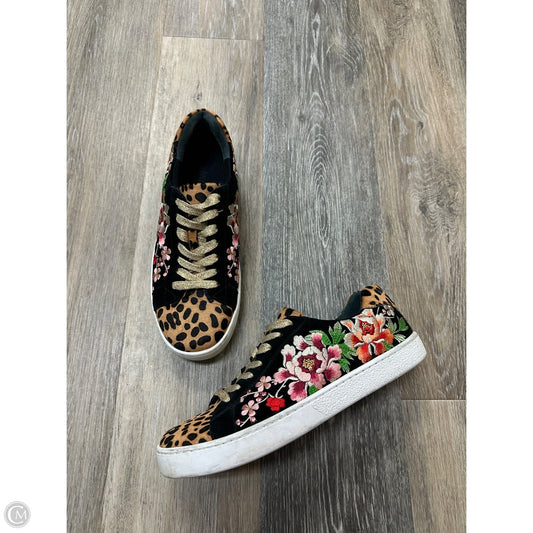 Shoes Designer By Johnny Was In Multi-colored, Size: 9