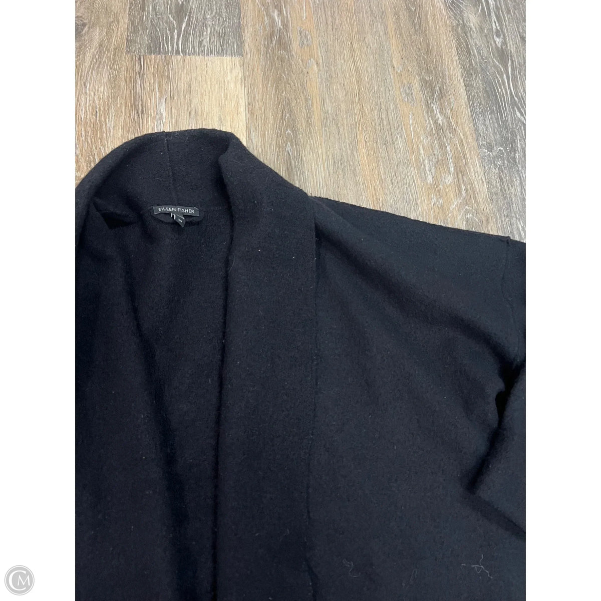 Jacket Other By Eileen Fisher In Black, Size: S