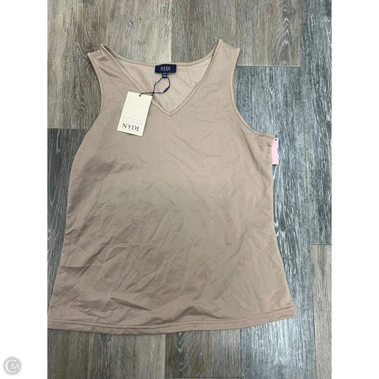 Tank Top By Not Your Daughters Jeans In Tan, Size: S