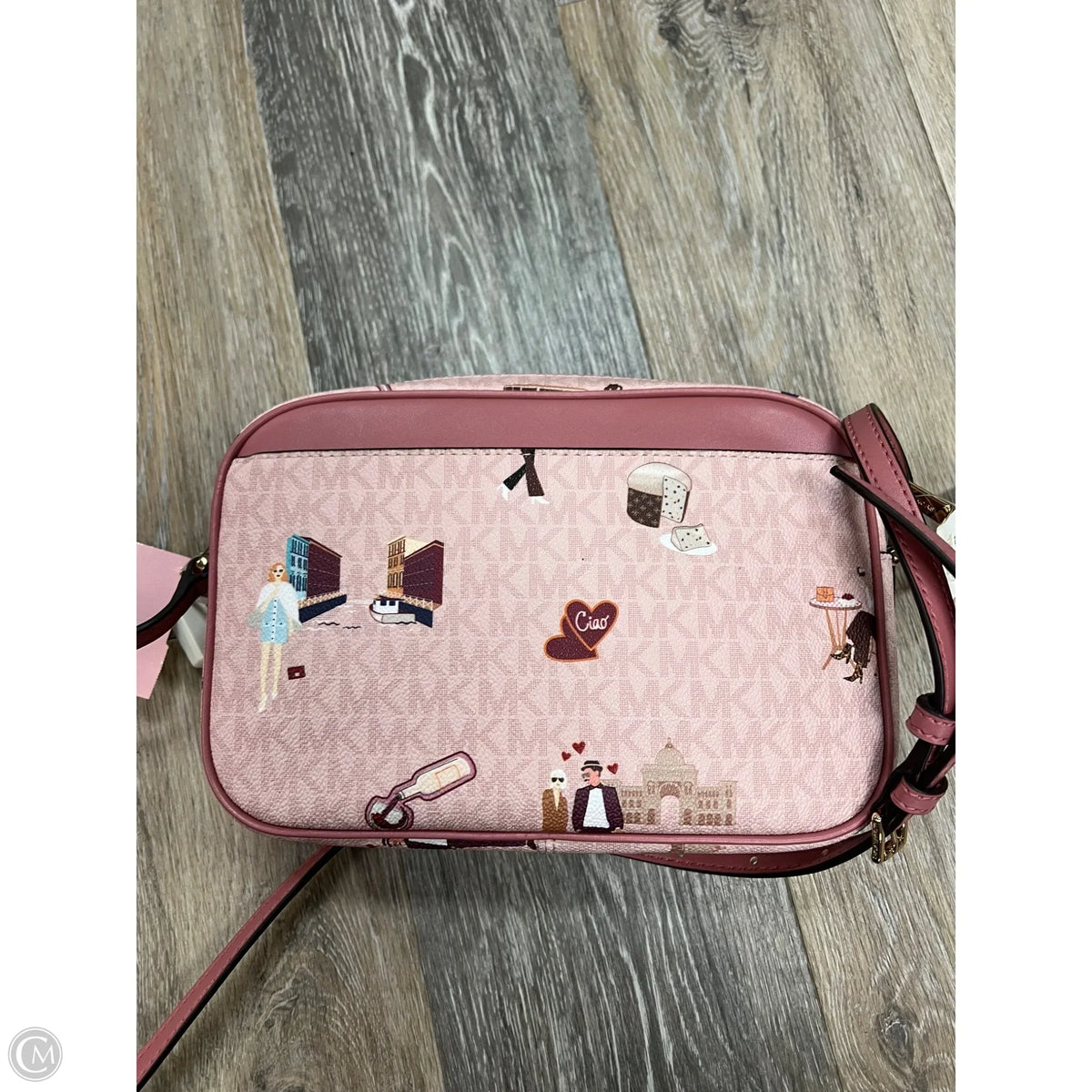 Crossbody Designer By Michael Kors, Size: Medium