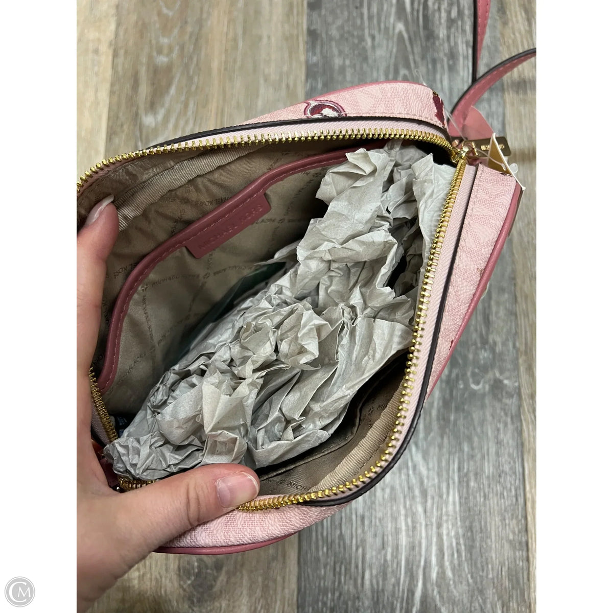 Crossbody Designer By Michael Kors, Size: Medium