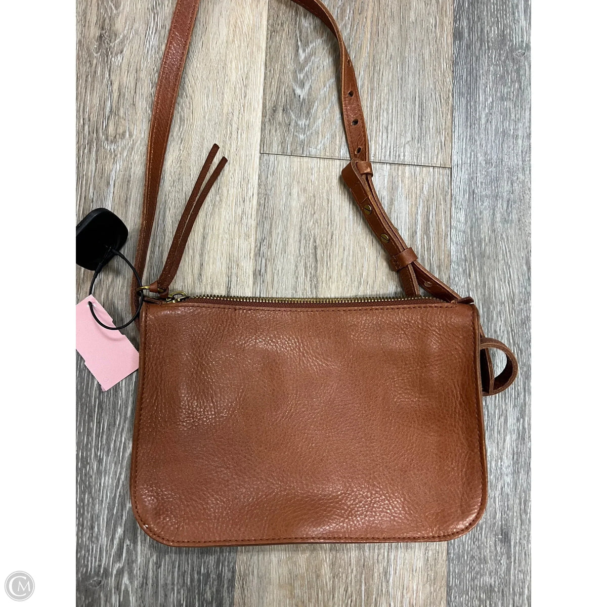 -Crossbody Leather By Madewell, Size: Medium