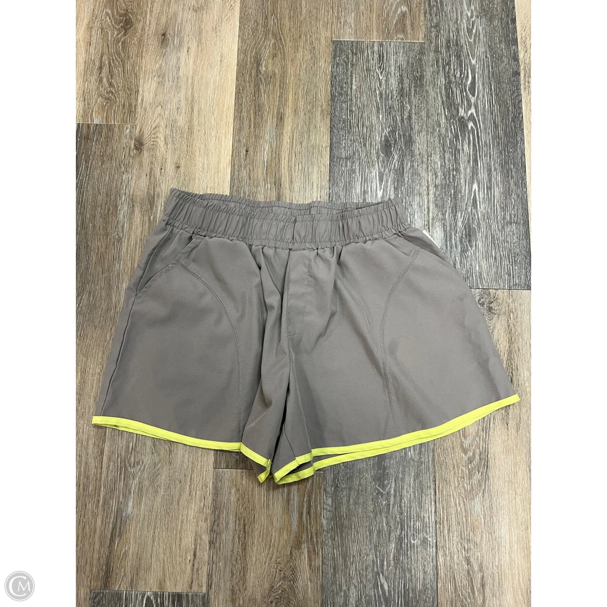 Athletic Shorts By Rae Mode In Grey, Size: L