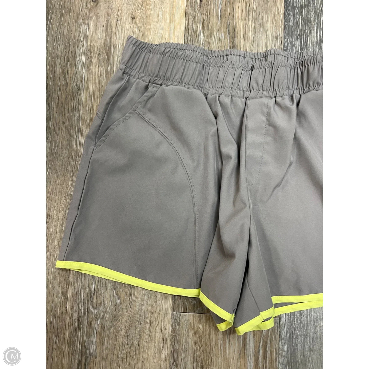 Athletic Shorts By Rae Mode In Grey, Size: L