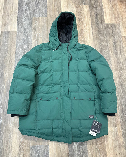 Coat Parka By Eddie Bauer In Green, Size: 3x