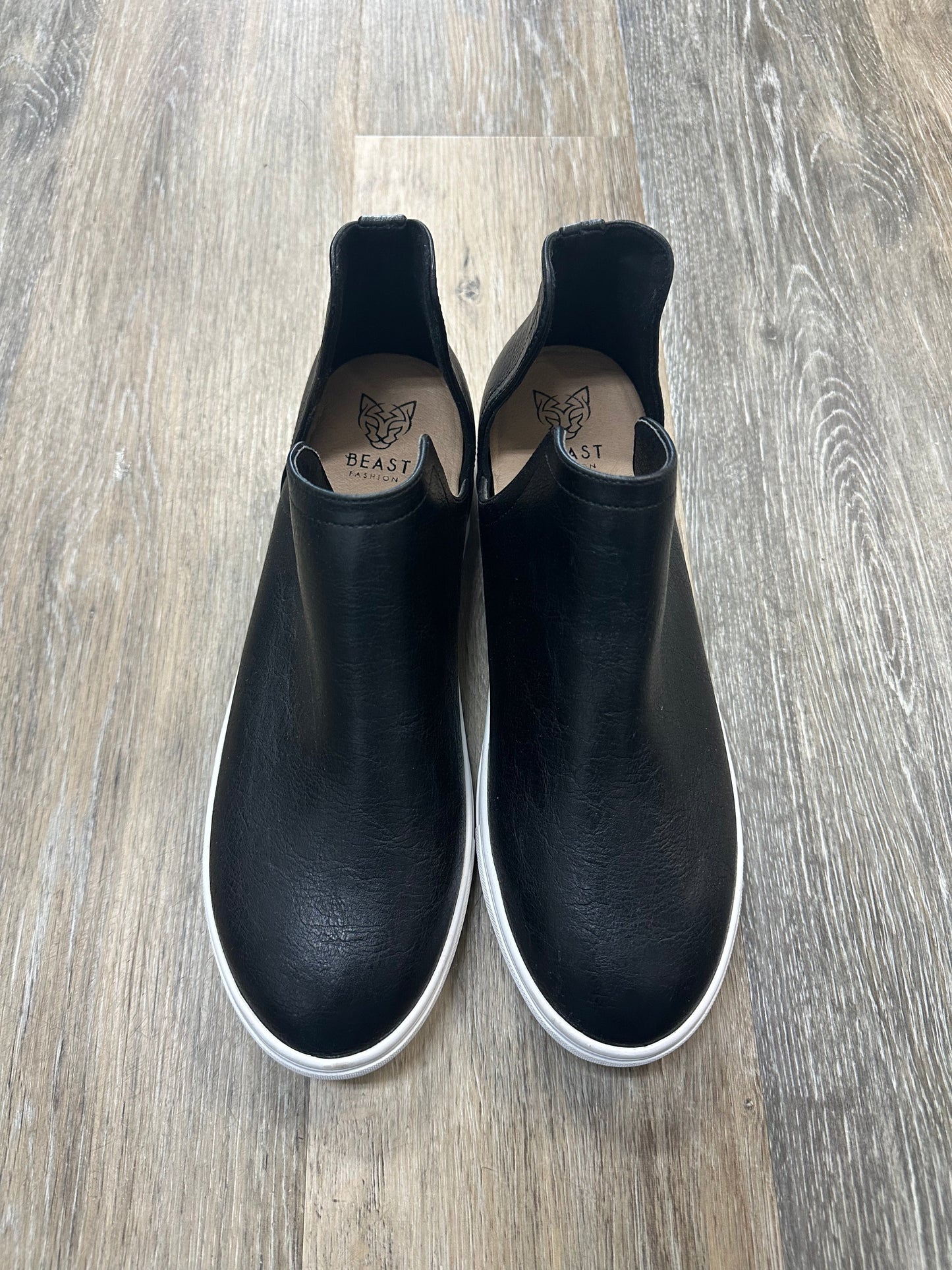 Black Shoes Flats Beast Fashion, Size 9