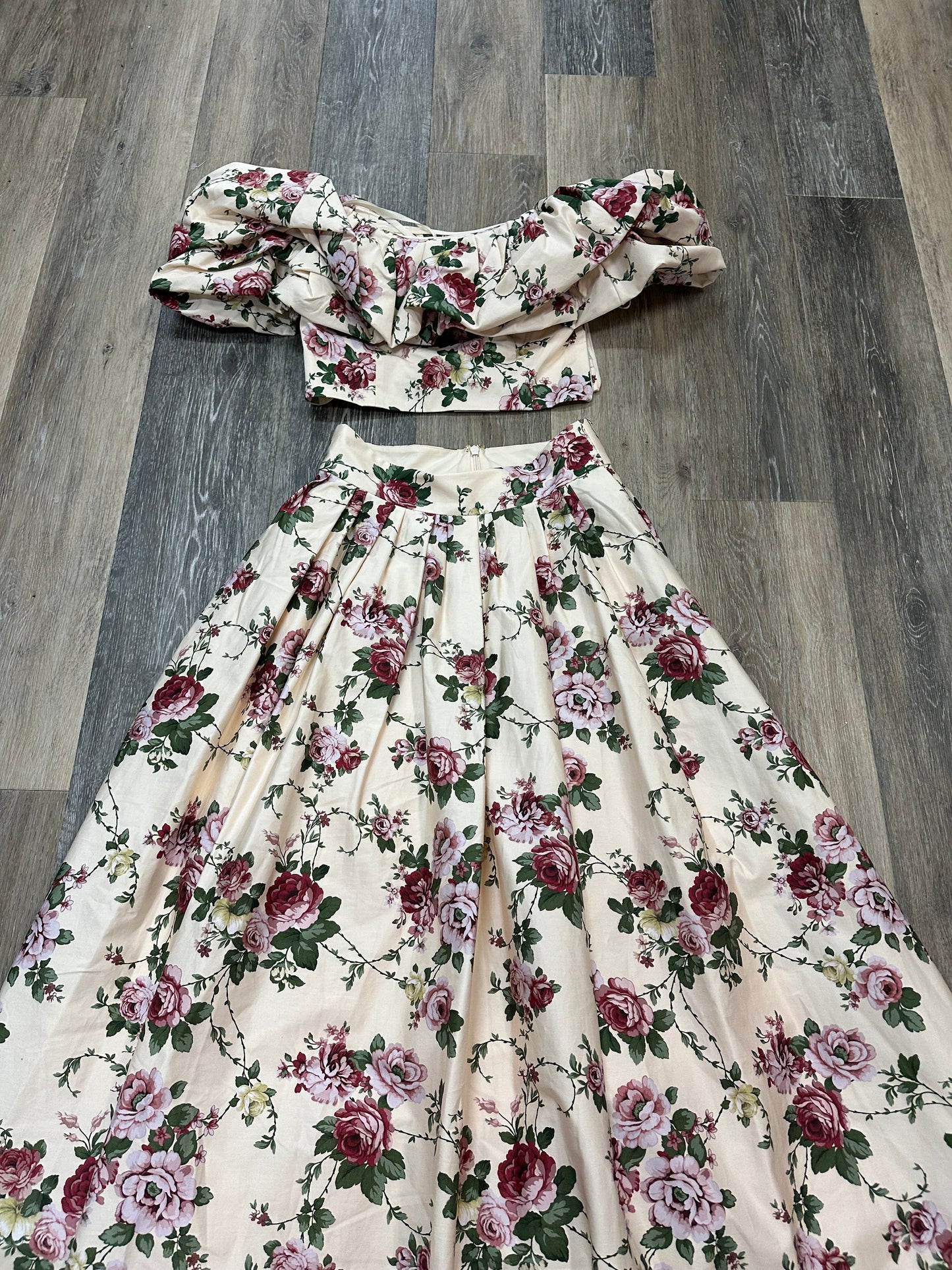 Floral Print Dress Designer Antonio Melani, Size 0