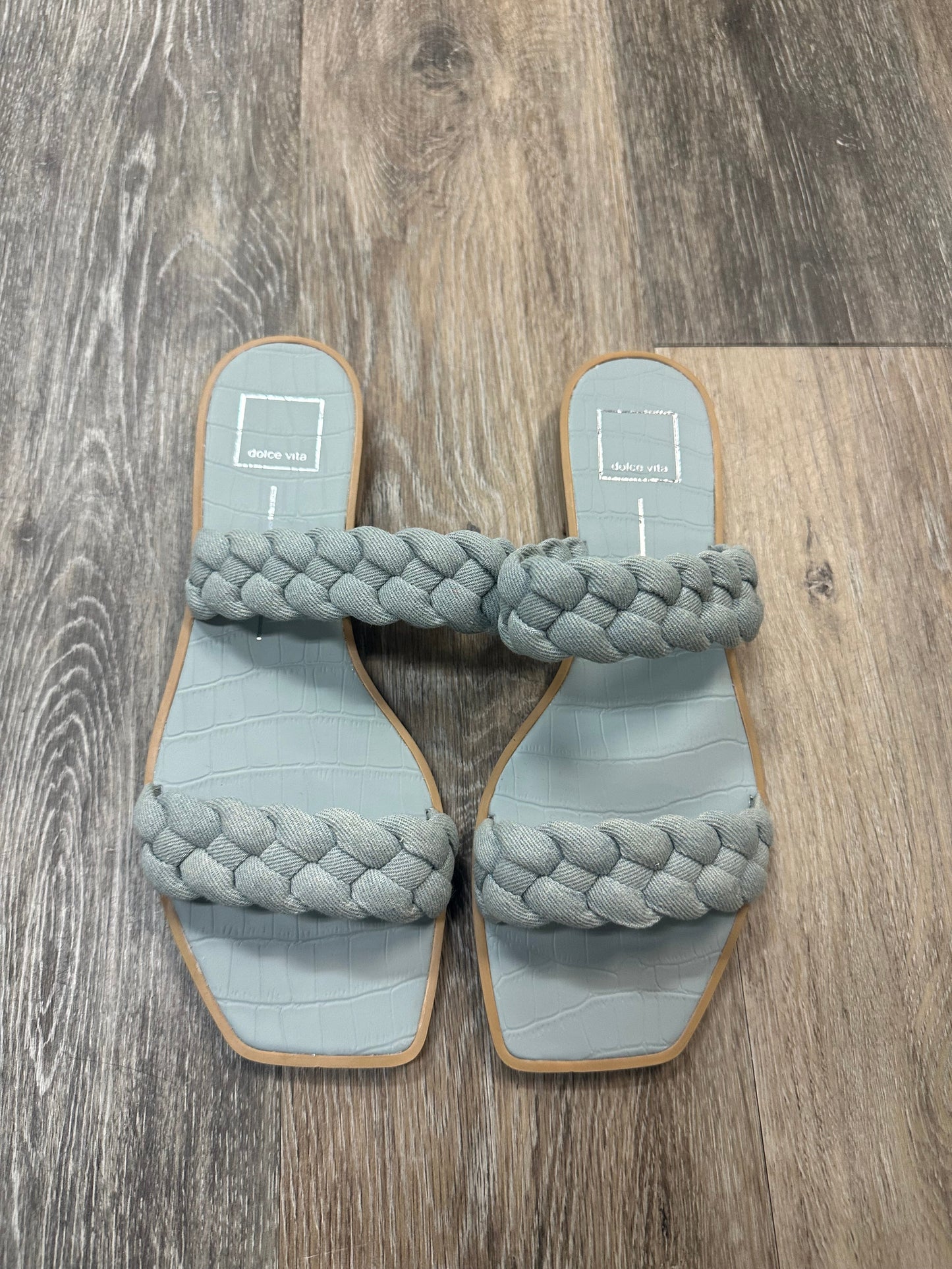 Blue Sandals Flats Dolce Vita, Size 9