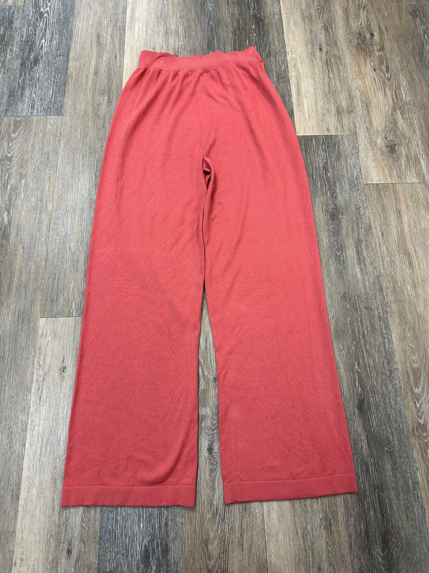 Pants Designer By Peruvian Connection In Coral, Size: L