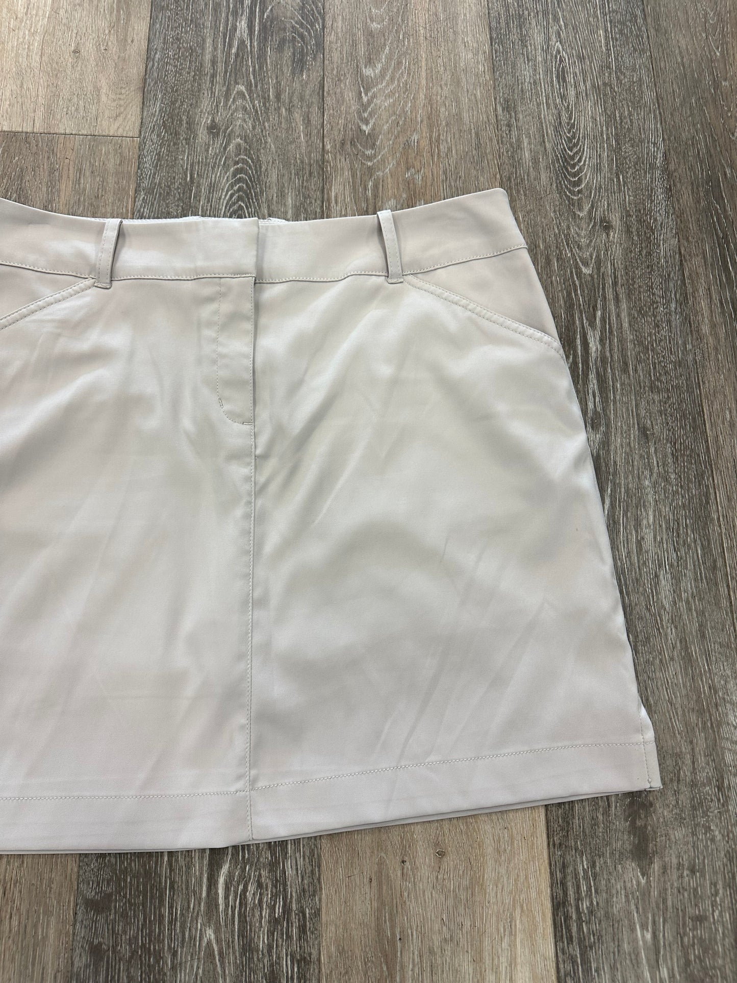 Cream Athletic Skort Callaway, Size 12