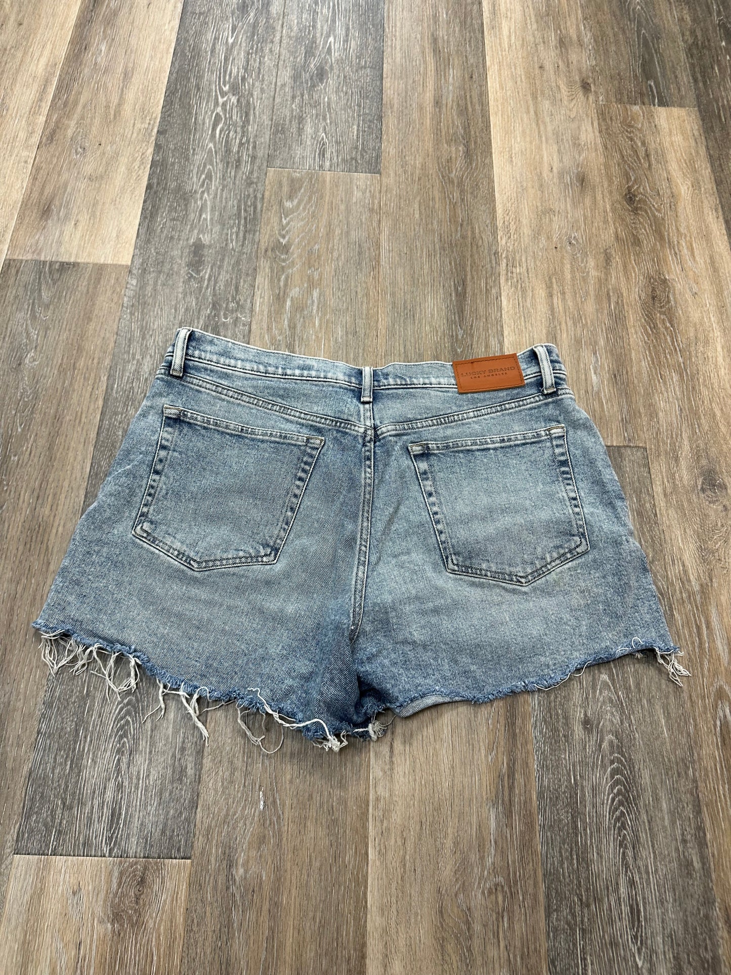 Blue Denim Shorts Lucky Brand, Size 14