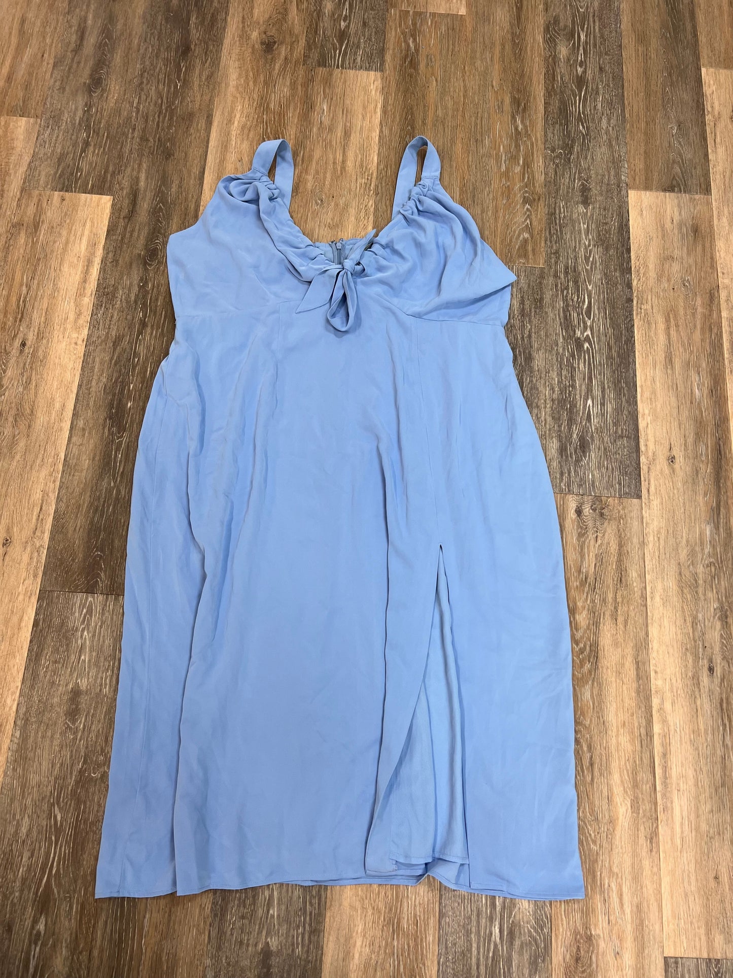 Dress Casual Maxi By Abercrombie And Fitch In Blue, Size: XXL