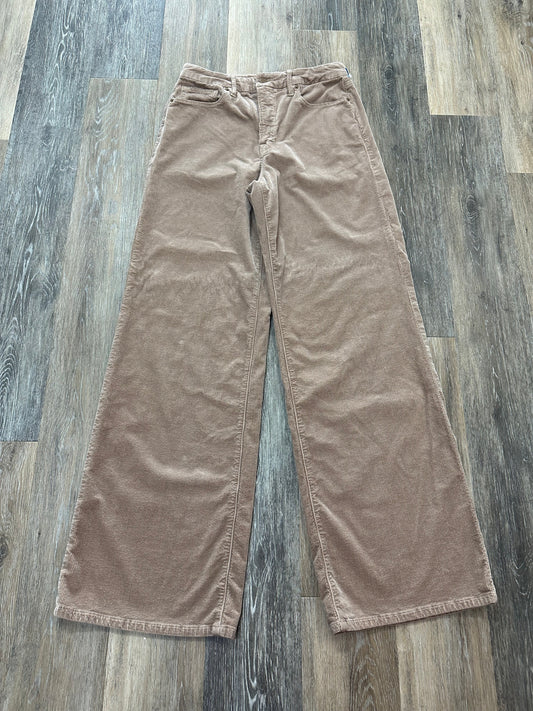 Pants Wide Leg By Good American In Tan, Size: 10