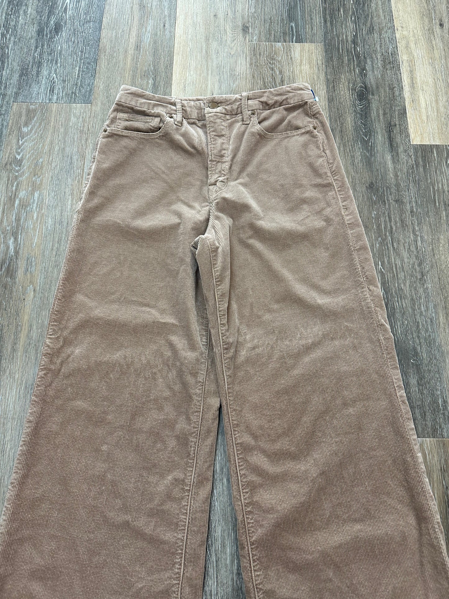 Pants Wide Leg By Good American In Tan, Size: 10