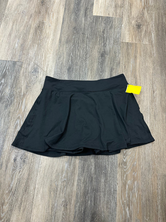 Athletic Skort By Nike Apparel In Black, Size: M