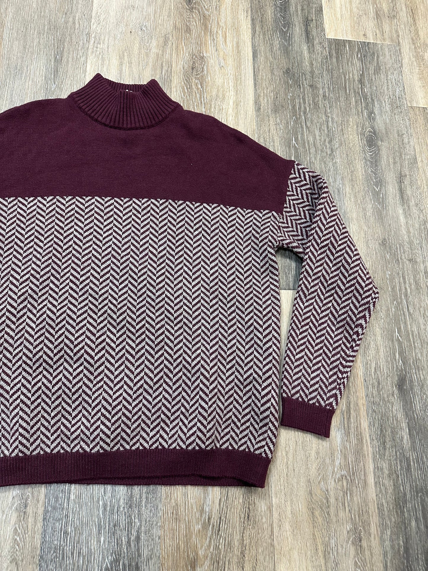 Sweater By Charlie Paige In Purple, Size: S