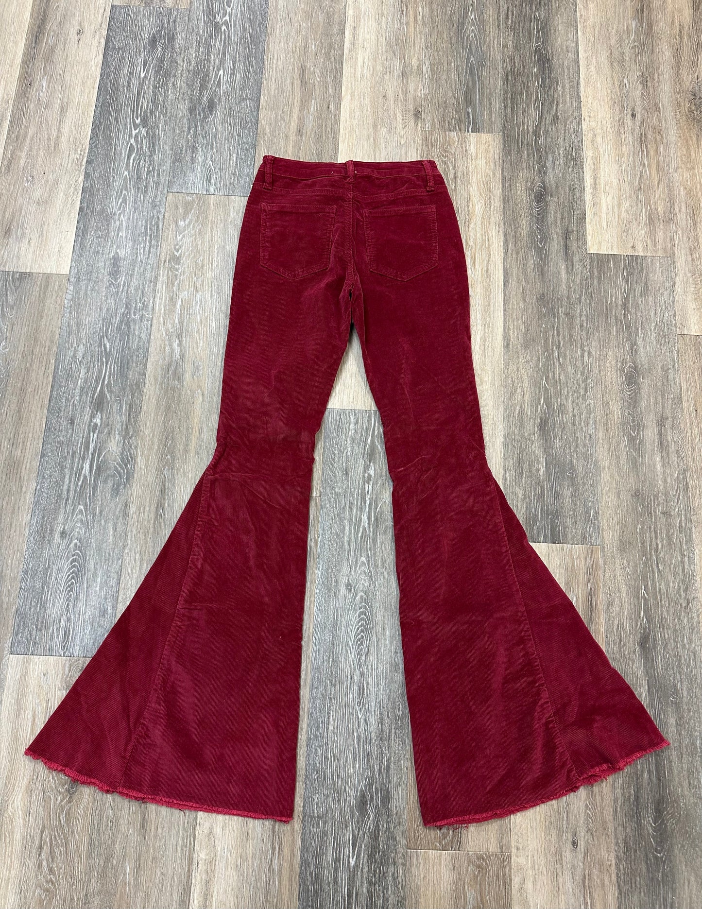 Pants Corduroy By Saints and Hearts In Red, Size: S