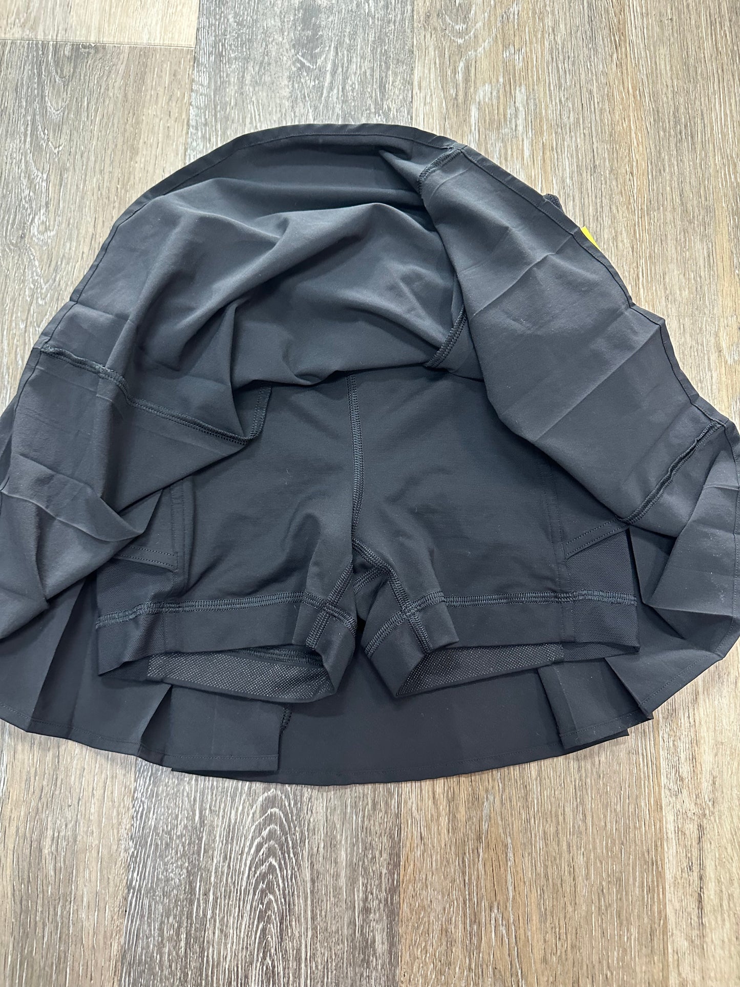 Athletic Skort By Lululemon In Black, Size: 0