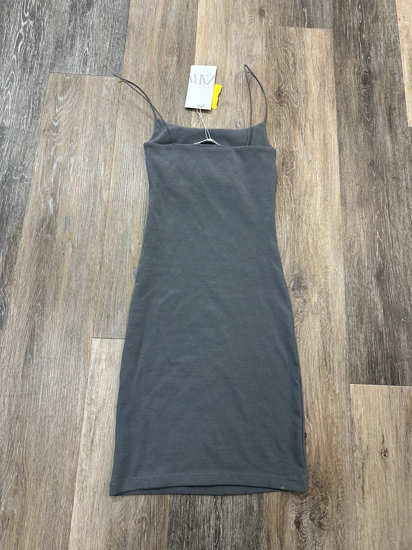 Dress Casual Short By Zara In Grey, Size: S