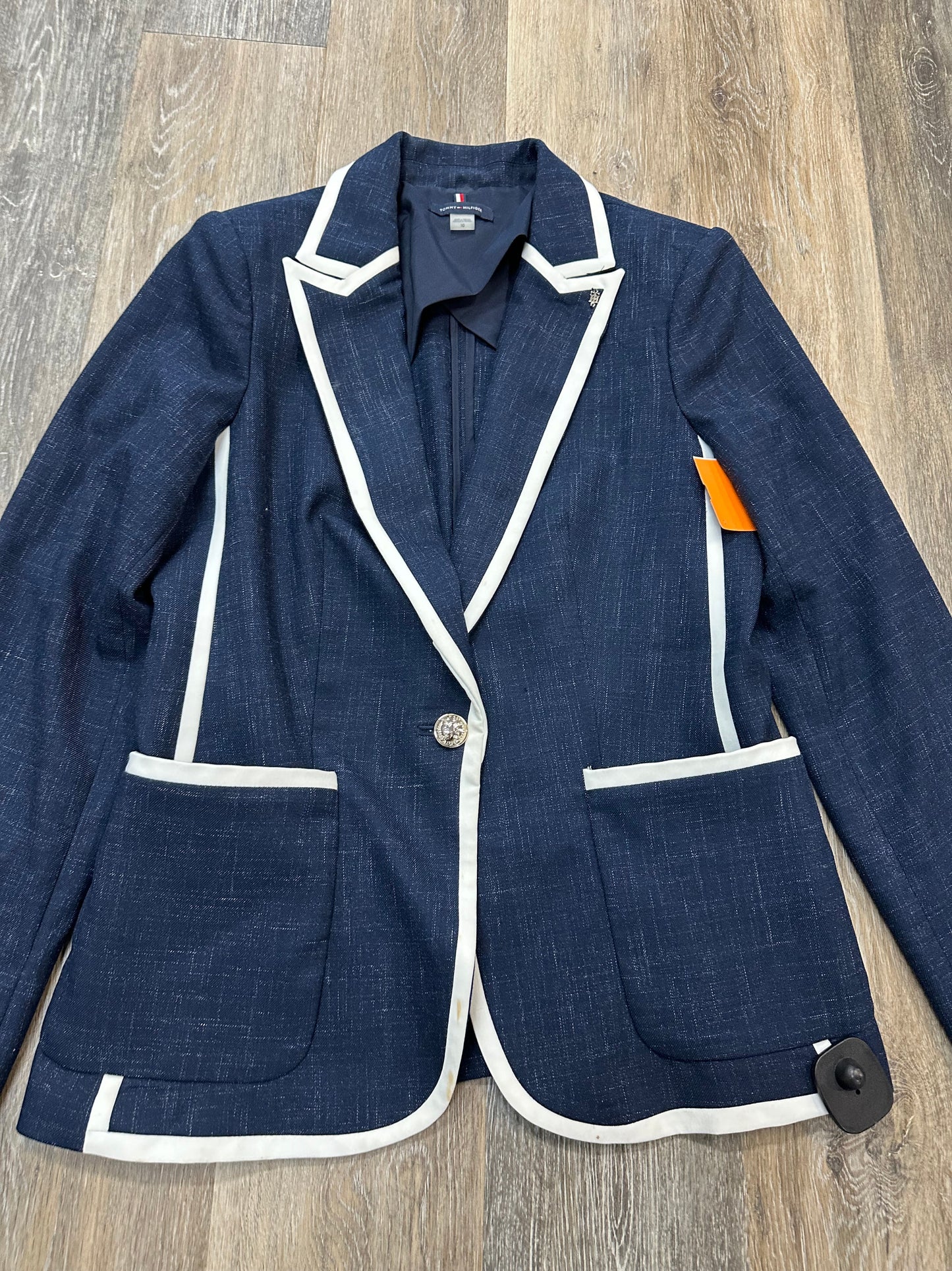 Blazer By Tommy Hilfiger In Ombre Print, Size: 10