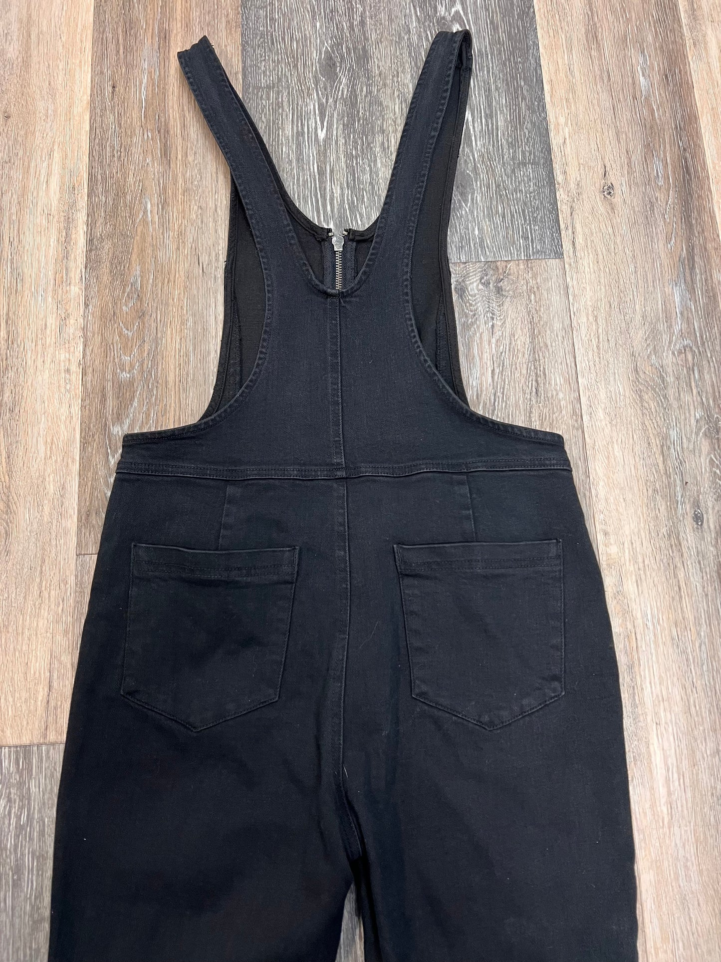 Overalls By Free People In Black Denim, Size: 6