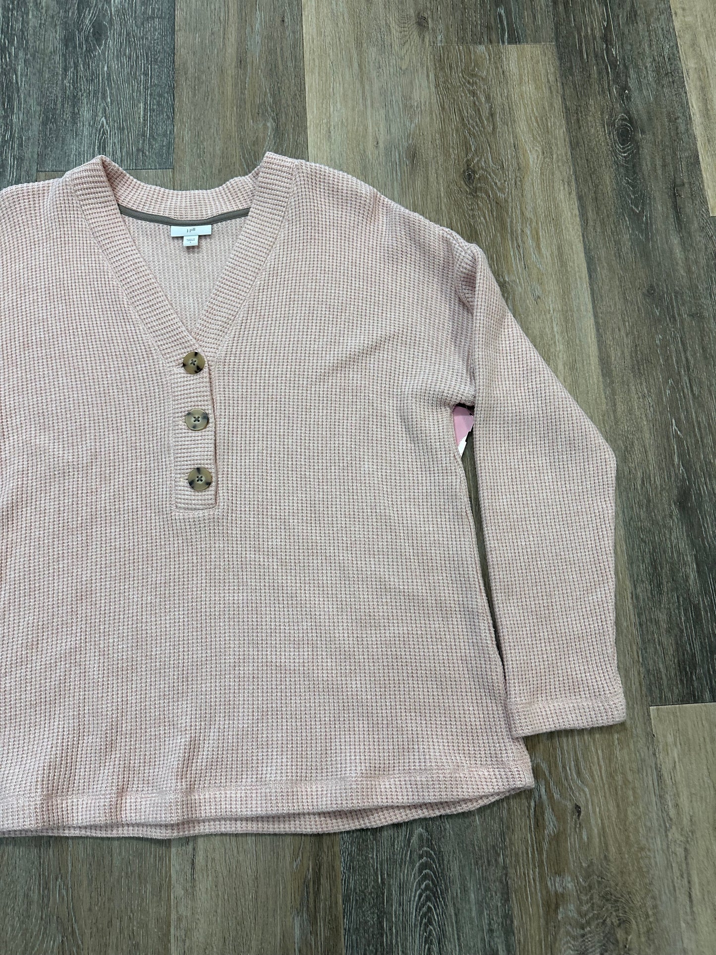 Sweater By J Jill In Light Pink, Size: L