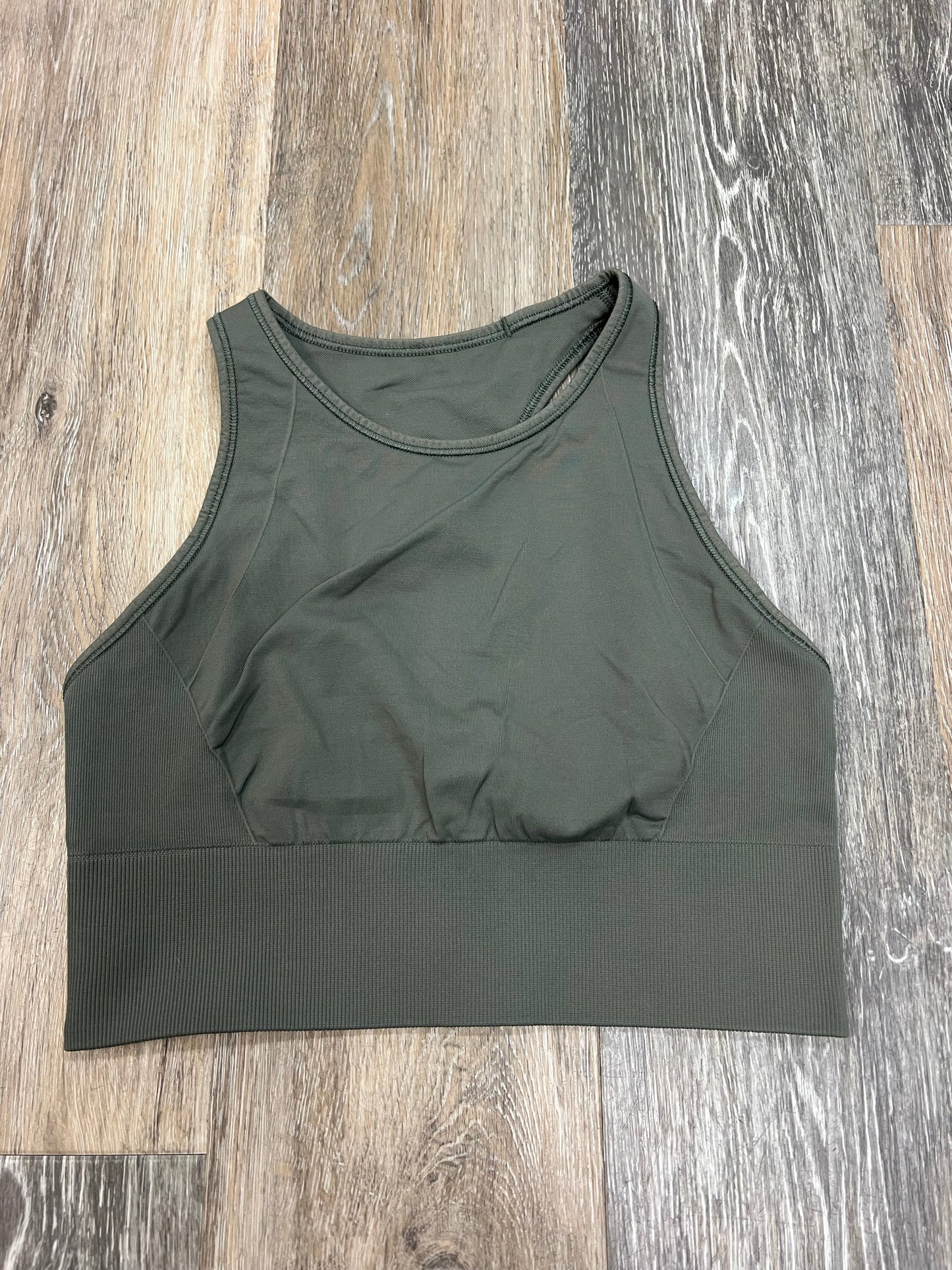 Green Athletic Bra Lululemon, Size 6