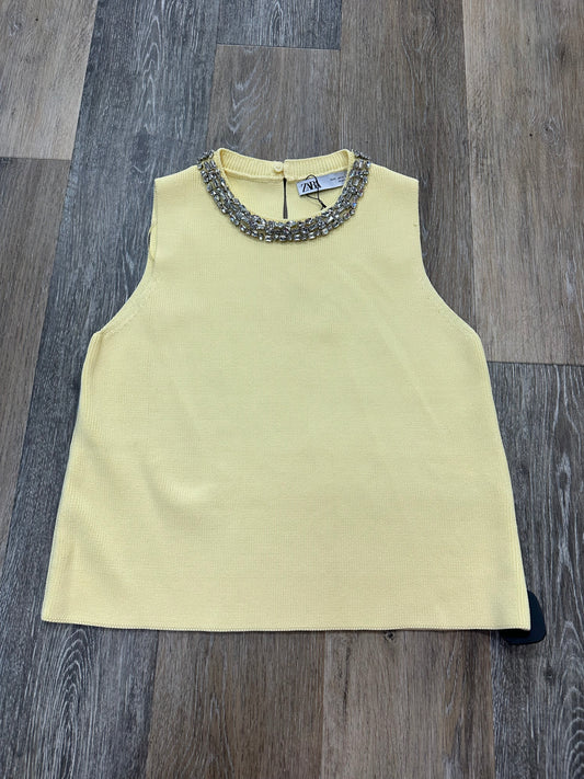 Yellow Tank Top Zara, Size S