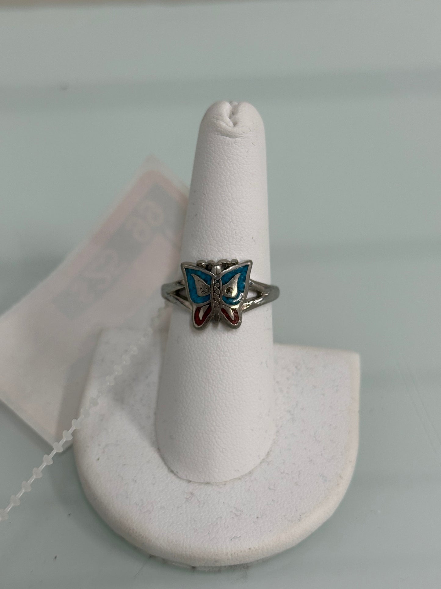 Ring Designer Turquoise , Size 9.5