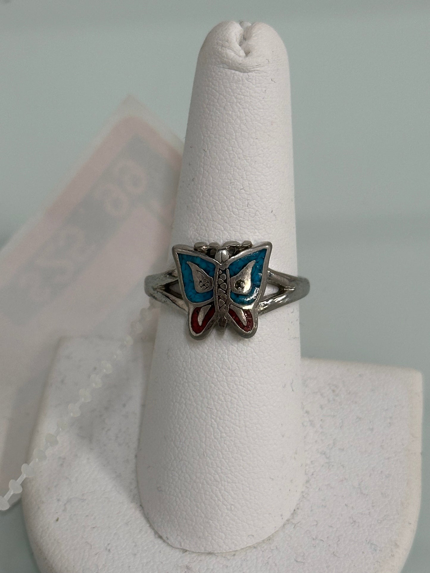 Ring Designer Turquoise , Size 9.5