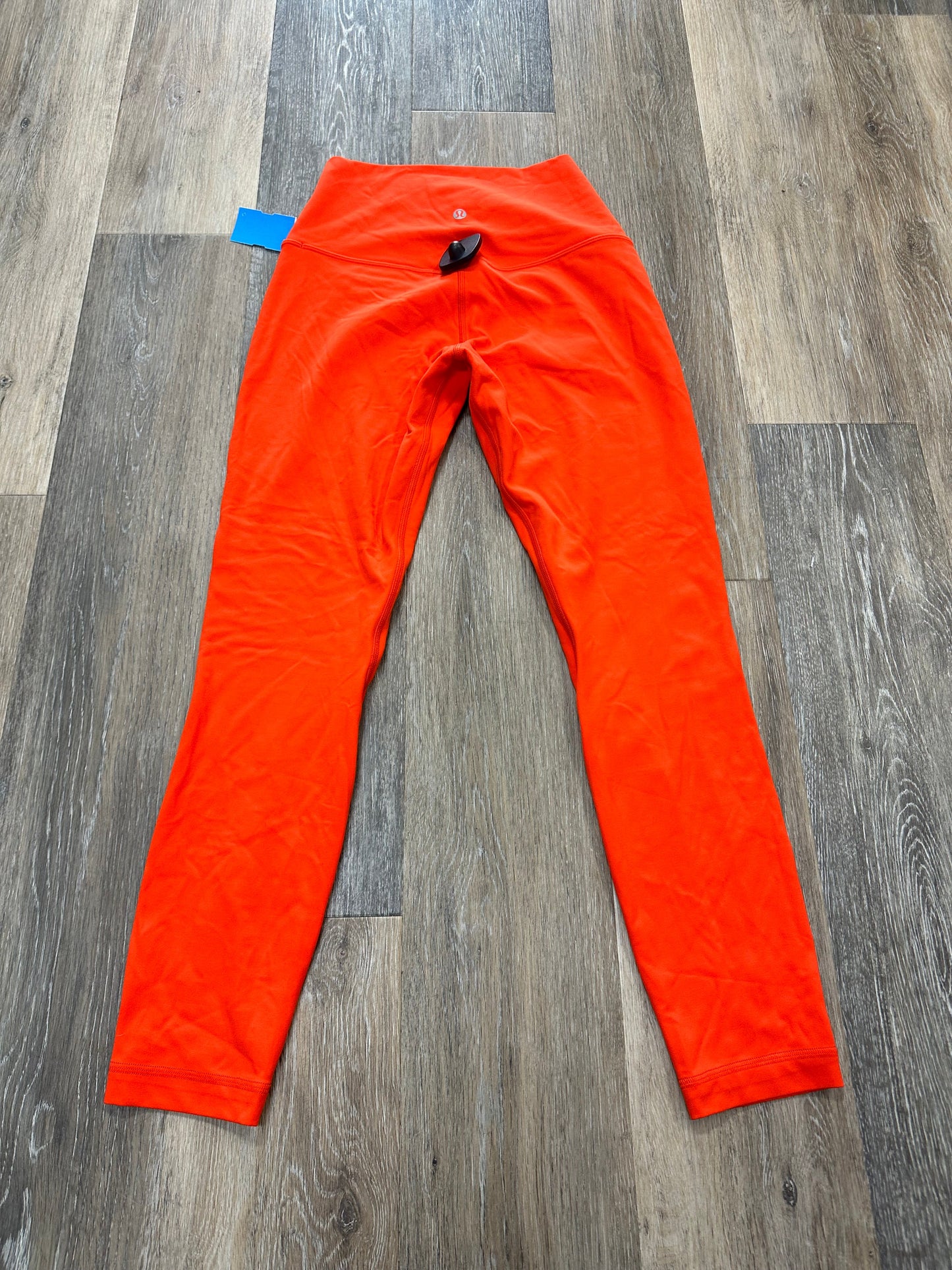 Orange Athletic Pants Lululemon, Size 6