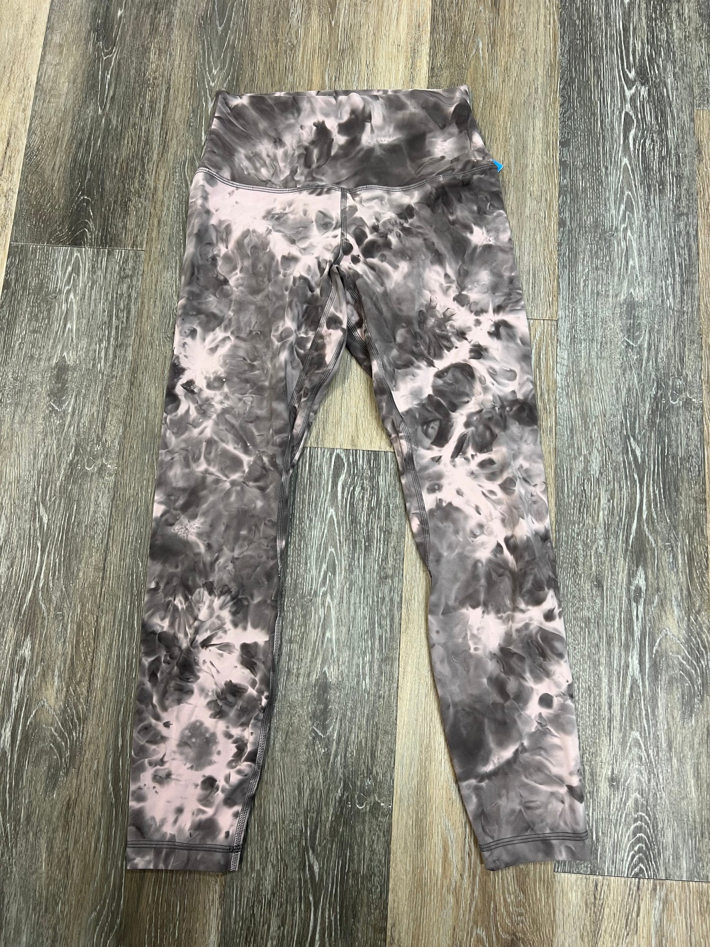 Tie Dye Print Athletic Leggings Lululemon, Size 6