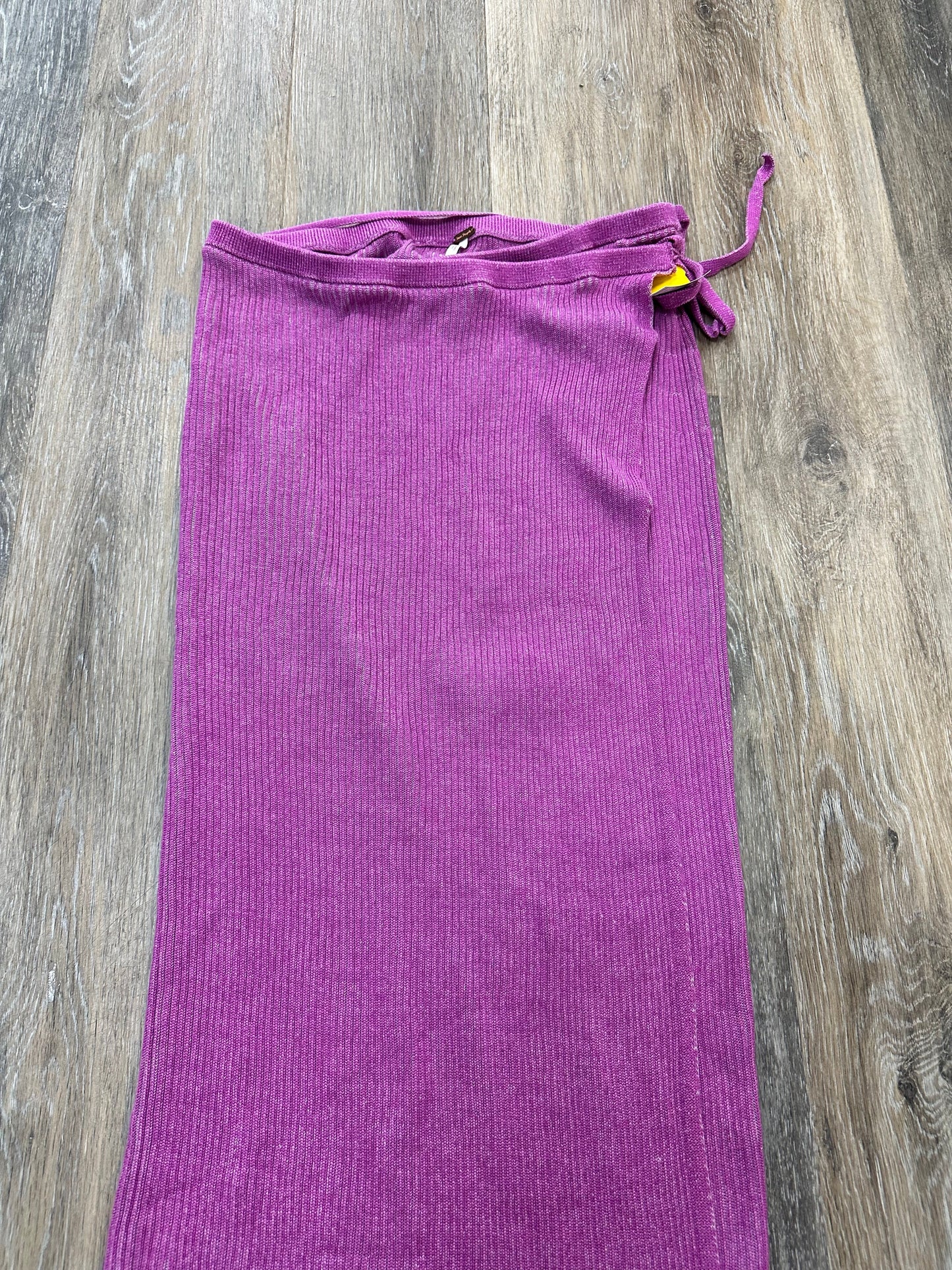 Skirt Midi By Free People In Purple, Size: S