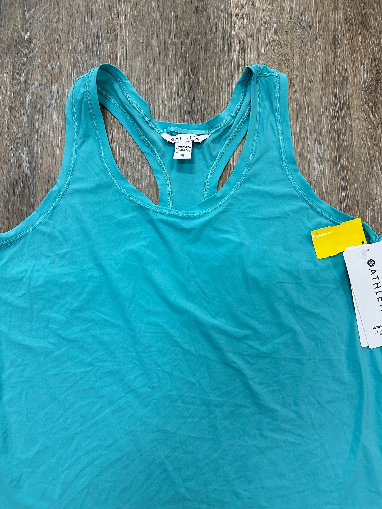 Athletic Tank Top By Athleta In Blue, Size: Xl