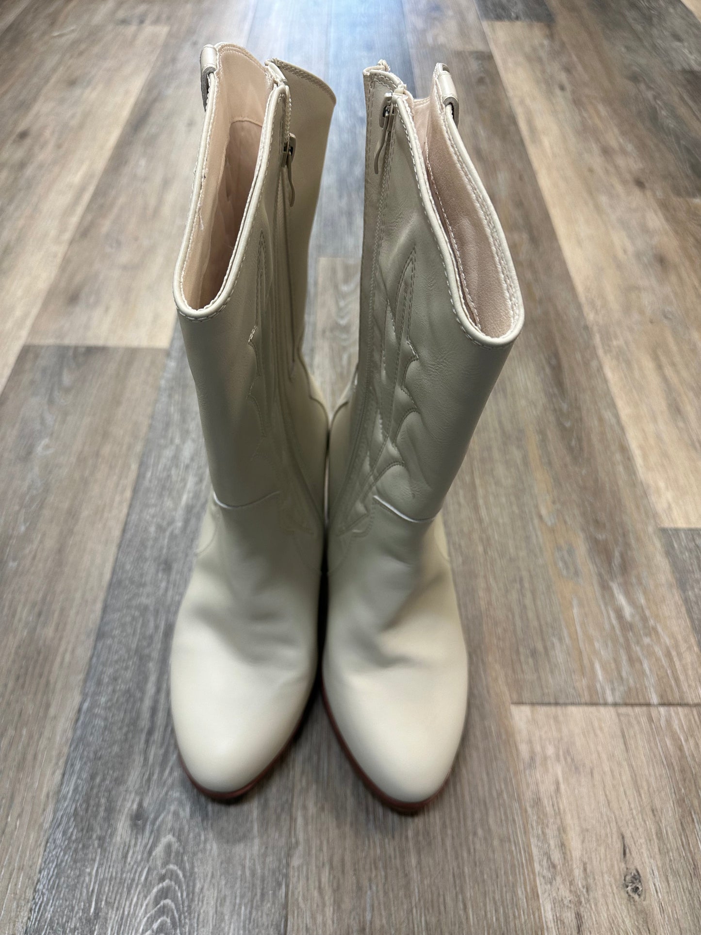 Boots Western By Torrid In Cream, Size: 12